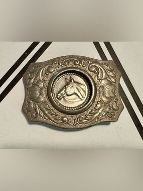 Chambers Belt Co Silver-Tone Belt Buckle